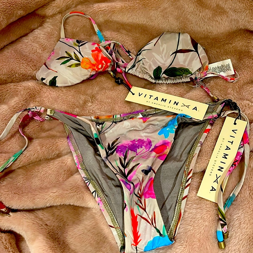 Vitamin A Swim SAMBA Bikini Top & Bottom